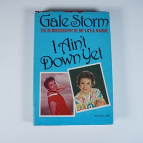 Gale Storm Hardcover Book, I Ain't Down Yet