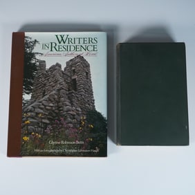 2pc Writers in Residence & Literary Friends and Acquaintance Hardcover Book