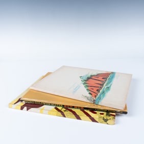 3pc Vintage Movie Books, Ben Hur, South Pacific, Hawaii