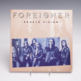 Atlantic Recording Company Foreigner Vinyl Record, Double Vision