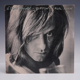 Eddie Money LP Record - Playing for Keeps
