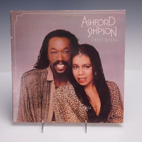 Capitol Record Ashford & Simson Vinyl Record, Street Opera