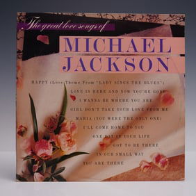 Michael Jackson 'The Great Love Songs Of' Vinyl LP