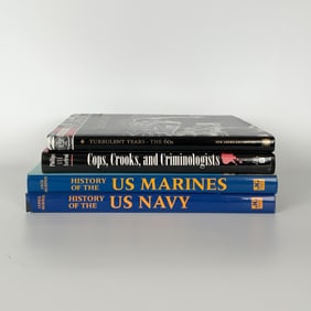4 Books on U.S. History, Crime, and Military