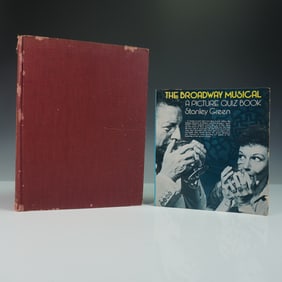 2 Theatre History Books, American & Broadway Musicals
