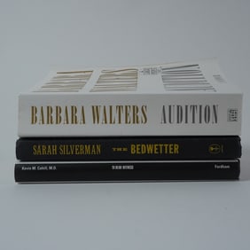 3pc Book Collection of Memoirs