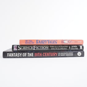 3pc Fantasy, Science Fiction, and Fairytale Book Collection