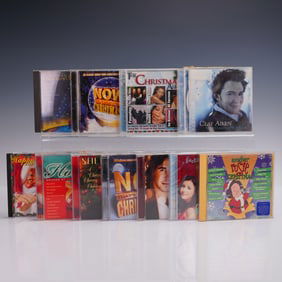 11pc Christmas CD Lot Josh Groban SheDaisy Rosie O Donnell