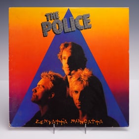 A&M Records The Police Vinyl Record, Zenyatta Mondatta