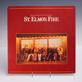 Atlantic Records St. Elmos Fire Motion Picture Soundtrack Vinyl Record