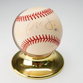 Jose Vidro Signed MLB Baseball