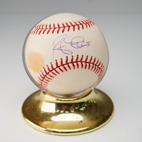 Robert Fick Signed MLB Baseball