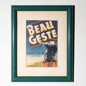 Beau Geste Vintage Produce Crate Label