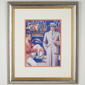 Great Gatsby-Inspired Framed Art Print