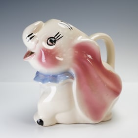 Vintage Walt Disney Pottery Jug, Dumbo