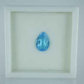 2.30 CT Swiss Blue Topaz Pear Cut Gemstone