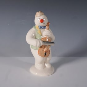 Royal Doulton The Snowman Figurine, Cellist Snowman DS17