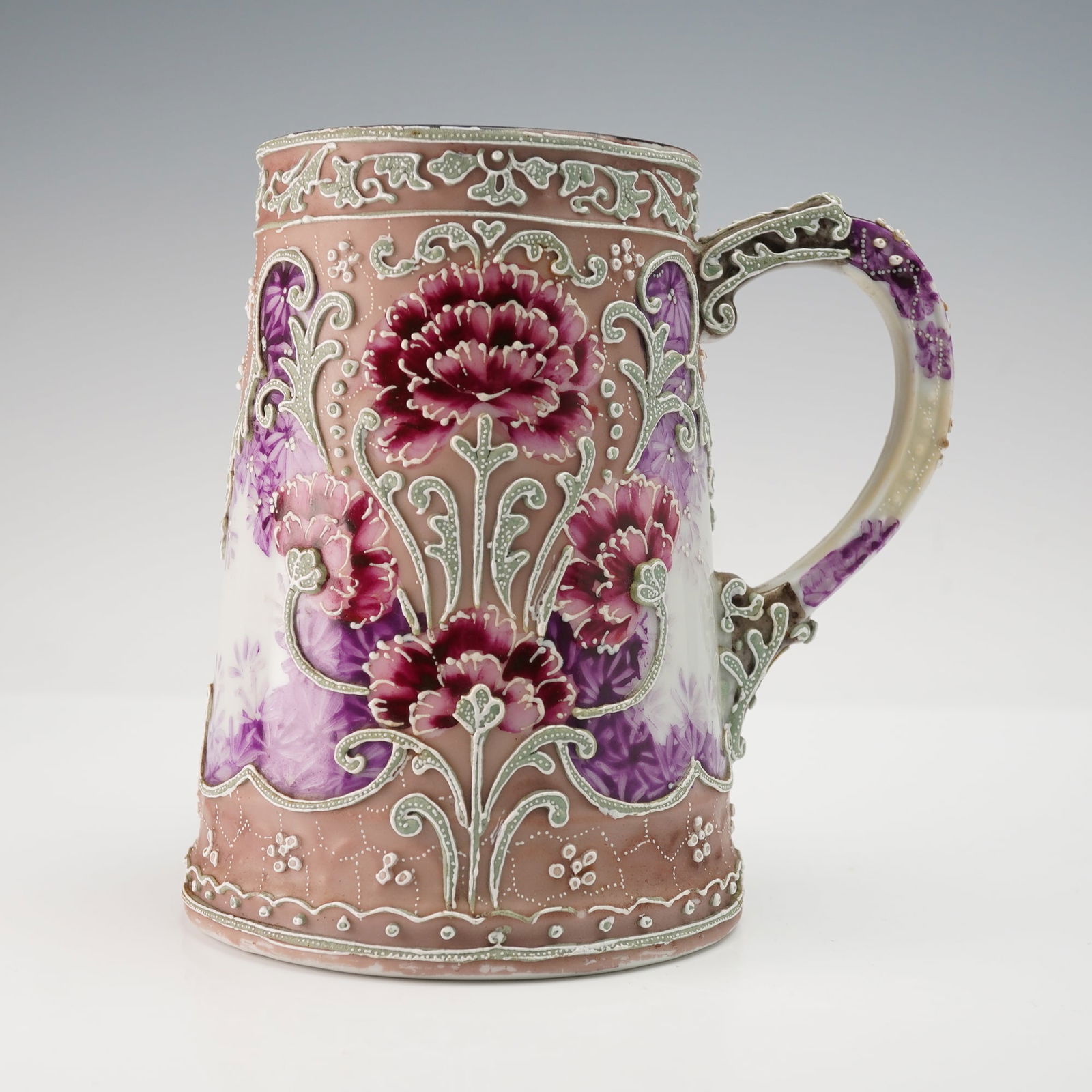 Royal Moriye Nippon Floral Moriage Stein Mug (1 of 5)
