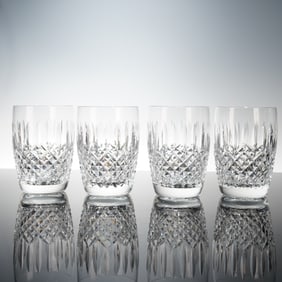 4pc Waterford Crystal Tumblers, Lismore