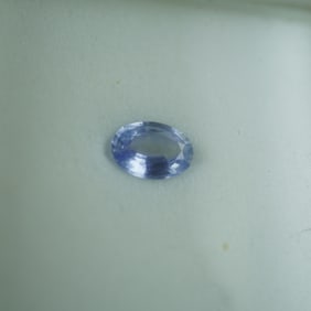 0.90 CT Blue Ceylon Sapphire Oval Cut Gemstone