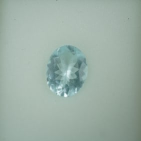 2.15 CT Aquamarine Oval Cut Gemstone