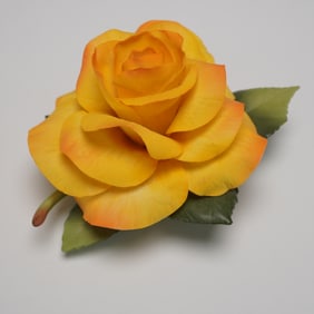 Boehm Porcelain Flower Figurine, First Lady Rose F334