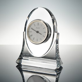 Baccarat Tranquility Crystal Clock