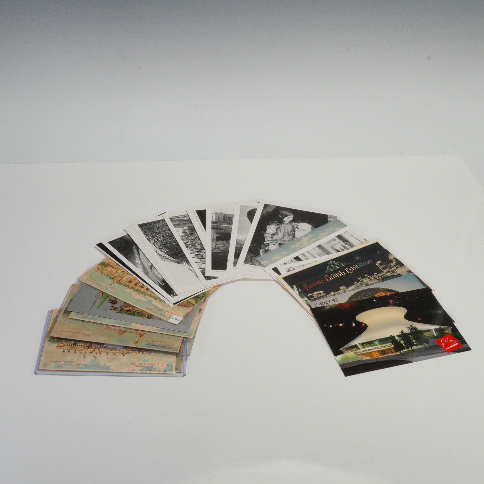 28pc Various World's Fair Scenic Postcards (1 of 2)
