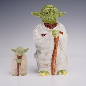 2pc Sigma the TasteSetter and Lucasfilm Star Wars Yoda Piggy Bank and Toy