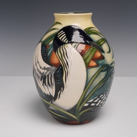 Moorcroft Pottery by Philip Gibson Vase, Torridon