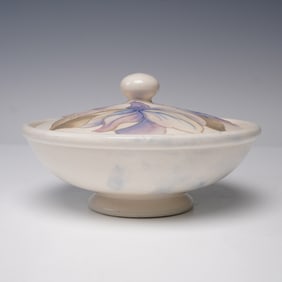 Moorcroft Magnolia Lidded Bowl