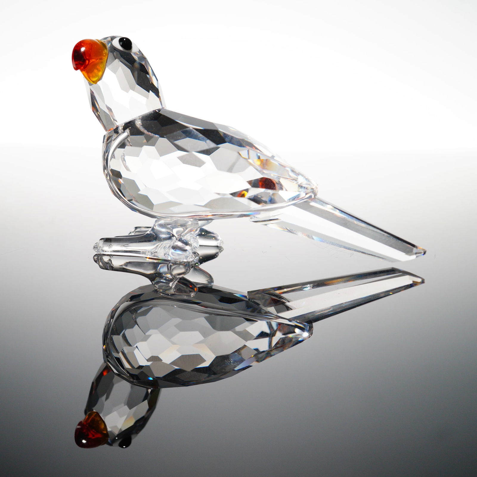 Swarovski Crystal Figurine, Parrot Feathered Beauties Collection (1 of 5)