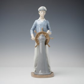 Lladro Porcelain Sculpture, Yachtsman 1005206