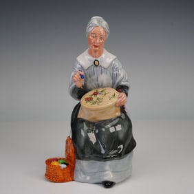 Royal Doulton Figurine, Embroidery HN2855