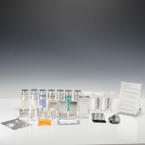 La Prairie Luxury AM/PM Skincare Travel Collection in Silver Case