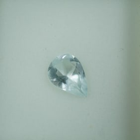 1.59 CT Aquamarine Pear Cut Gemstone