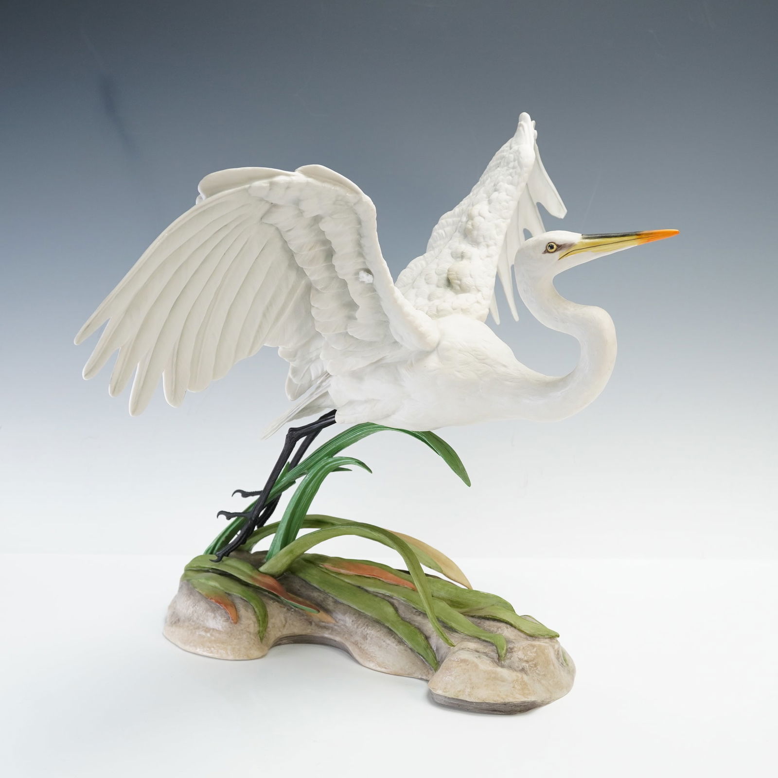 Boehm Porcelain Sculpture, The Great Egret 40221 (1 of 7)