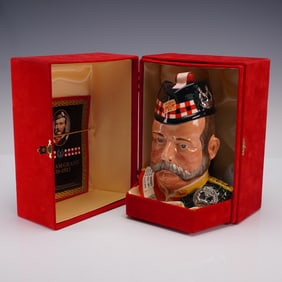 Royal Doulton Character Jug, William Grant Whisky Decanter