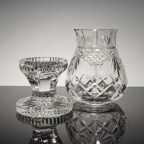 Waterford Crystal Hurricane Lamp, Penrose