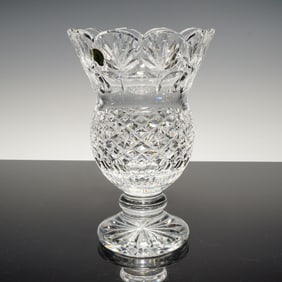 Waterford Crystal Thistle Vase, Fitzwilliam