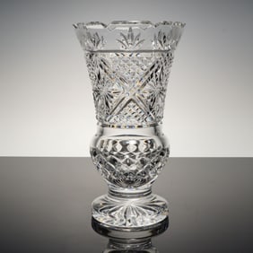 Waterford Crystal Vase, Samuel Miller