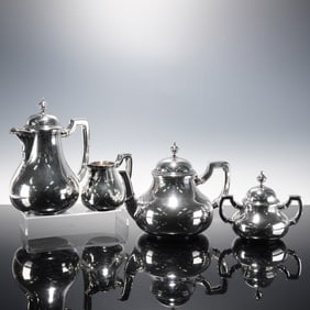 4pc Sanborns Mexico Sterling Silver Coffee and Tea Service