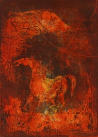 Hoi Lebadang (Vietnamese/French, 1921-2015), Lithograph, Signed & Numbered