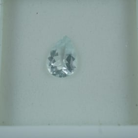 1.55 CT Aquamarine Pear Cut Gemstone