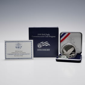 2008-P United States Mint Bald Eagle Proof Silver Dollar