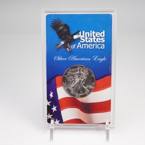 2001 United States Mint American Eagle Type 1 Silver Dollar