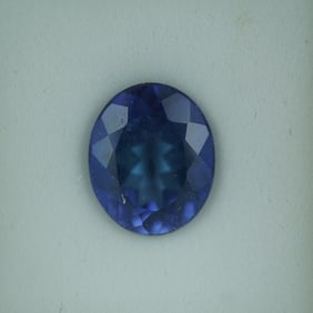 6.0 CT Patriot Blue Topaz Oval Cut Gemstone