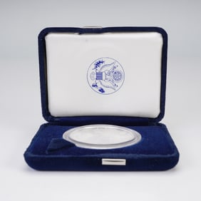 2004-W American Silver Eagle One Ounce Silver Proof Dollar Coin Type 1