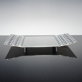 Swarovski Crystal Dressed Up Sushi Plate by Angelika Mohrlein