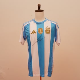 Lionel Messi Signed Argentina 2024-25 Home Shirt w/ COA